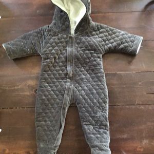 Kate Quinn organic velvet coverall